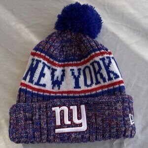 Vintage New Era New York Giants 2018 Sport Knit NFL Beanie Men’s Sz One Size
